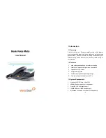 Предварительный просмотр 1 страницы VoiceGear DESK VOICE MATE User Manual