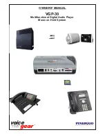 VoiceGear VGP-30 Owner'S Manual предпросмотр