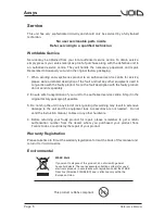 Preview for 5 page of Void AXSYS 12 Owner'S Manual