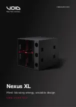 Void Nexus Series User Manual preview