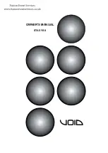 Void STASYS X User Manual preview