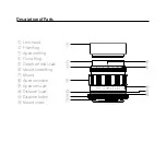 Предварительный просмотр 4 страницы VOIGTLANDER APO-LANTHAR Instruction Manual