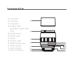 Preview for 4 page of VOIGTLANDER MACRO APO-LANTHAR 110mm F2.5 Instruction Manual