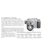 Preview for 24 page of VOIGTLANDER PROMINENT II Instructions For Use Manual