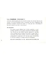 Preview for 33 page of VOIGTLANDER PROMINENT II Instructions For Use Manual