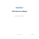 VOIGTLANDER VM-Z Close Focus Adapter Instruction Manual preview