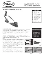 VOILE HARDWIRE 3-PIN Instructions preview