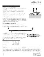 Preview for 4 page of VOILE Voile Split Kit Instructions