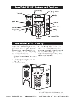 Предварительный просмотр 4 страницы VoIPon SoundPoint IP 301 Quick Start Manual