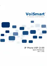 Предварительный просмотр 1 страницы VoiSmart VEP-2100 Quick Reference