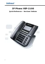 Предварительный просмотр 2 страницы VoiSmart VEP-2100 Quick Reference