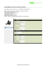 Preview for 4 page of VOIspeed Polycom V6060 Setup