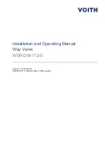 Voith 22000106810 Installation And Operating Manual preview