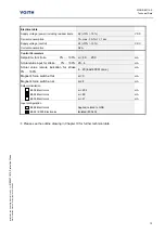 Предварительный просмотр 13 страницы Voith 22000106810 Installation And Operating Manual