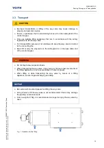 Предварительный просмотр 15 страницы Voith 22000106810 Installation And Operating Manual