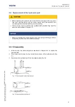 Предварительный просмотр 41 страницы Voith 22000106810 Installation And Operating Manual