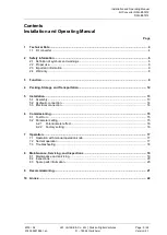 Preview for 3 page of Voith 9 186826 0 Installation And Operating Manual