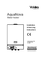 Preview for 1 page of VOKERA AquaNova Installation & Servicing Instructions Manual