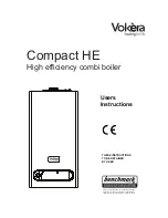 Предварительный просмотр 1 страницы VOKERA Compact HE User Instruction