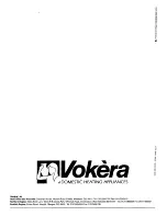 Предварительный просмотр 8 страницы VOKERA Excell 80SP User Instructions