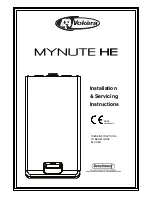 VOKERA MYNUTE 35HE Installation & Servicing Instructions Manual preview