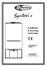 VOKERA syntesi e series Installation & Servicing Instructions Manual предпросмотр