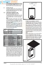 Preview for 13 page of VOKERA Unica BHE Installation & Servicing Instructions Manual