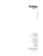 Preview for 36 page of VOKERA Vibe 20 A G.C. N 41-094-84 User Instructions