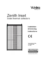 VOKERA ZENITH INSET Installation Instructions Manual preview