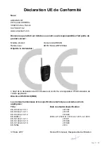 Preview for 8 page of Vokkero GUARDIAN EUROPE Audio Pro Technical And Regulatory Information