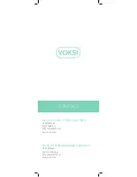 Предварительный просмотр 12 страницы Voksi City Wool/down User Manual