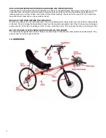 Preview for 4 page of Volae Recumbents Volae Owner'S Manual