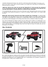 Preview for 4 page of VolantexRC Racent EXA78502R Manual