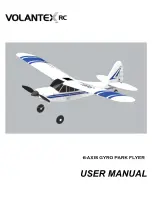 Предварительный просмотр 1 страницы VolantexRC Super Cub 500 User Manual