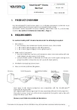 Предварительный просмотр 3 страницы Volfoni SmartCrystal VBSP-12000 User Manual