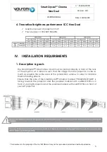 Предварительный просмотр 5 страницы Volfoni SmartCrystal VBSP-12000 User Manual