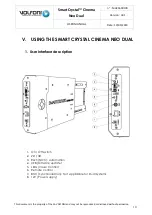 Предварительный просмотр 10 страницы Volfoni SmartCrystal VBSP-12000 User Manual