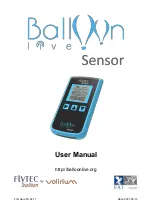 Preview for 1 page of Volirium Flytec Balloon Live Sensor User Manual