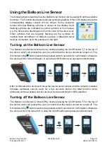 Preview for 10 page of Volirium Flytec Balloon Live Sensor User Manual