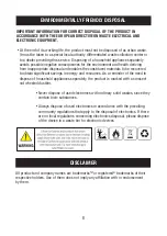 Предварительный просмотр 8 страницы volkano Titanium Sports Series Instruction Manual