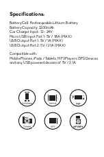 Предварительный просмотр 3 страницы volkano VB-804-BK Manual