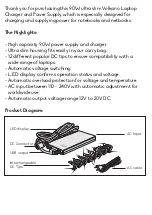 Предварительный просмотр 2 страницы volkano VK-8000-BK Instruction Manual