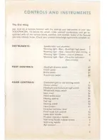 Предварительный просмотр 8 страницы Volkswagen 1958 Beetle Instruction Manual