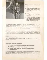 Предварительный просмотр 16 страницы Volkswagen 1958 Beetle Instruction Manual