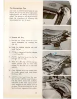 Предварительный просмотр 22 страницы Volkswagen 1958 Beetle Instruction Manual