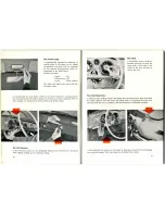 Предварительный просмотр 11 страницы Volkswagen 1958 Karmann Ghia Instruction Manual