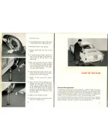 Предварительный просмотр 22 страницы Volkswagen 1958 Karmann Ghia Instruction Manual