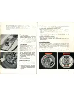 Предварительный просмотр 32 страницы Volkswagen 1958 Karmann Ghia Instruction Manual