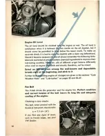 Предварительный просмотр 12 страницы Volkswagen 1960 Bug Convertible Instruction Manual