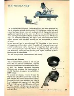 Предварительный просмотр 55 страницы Volkswagen 1960 Bug Convertible Instruction Manual